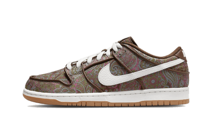 Nike Sb Dunk Low Paisley Brown | Addict Sneakers