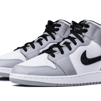 Air Jordan 1 Mid Light Smoke Grey - 554725-092 | Addict Sneakers