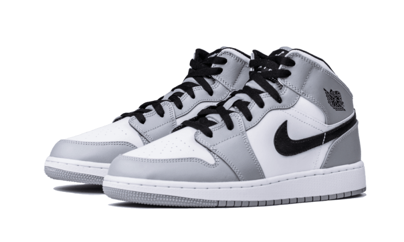 Air Jordan 1 Mid Light Smoke Grey - 554725-092 | Addict Sneakers