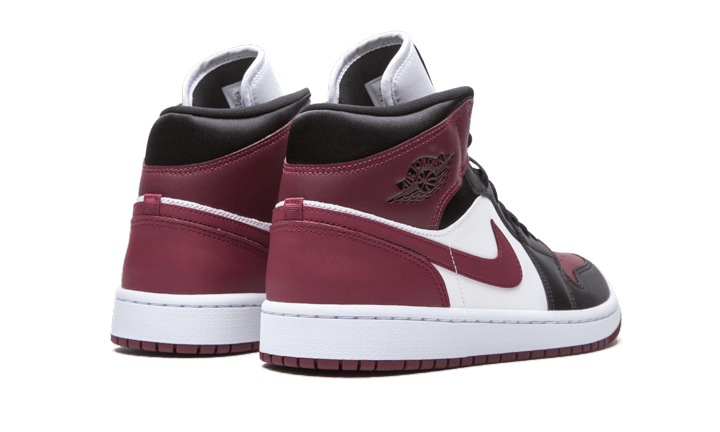 Air Jordan 1 Mid SE Black Dark Beetroot - CZ4385-016 | Addict Sneakers