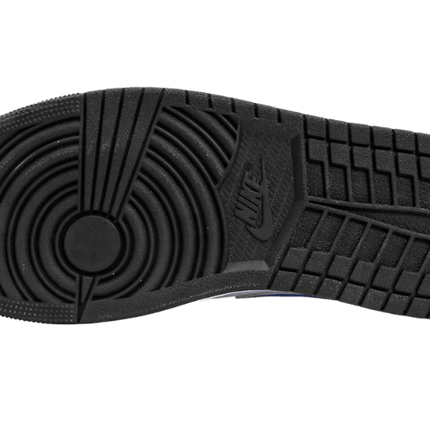 All black jordans with blue bottom on sale