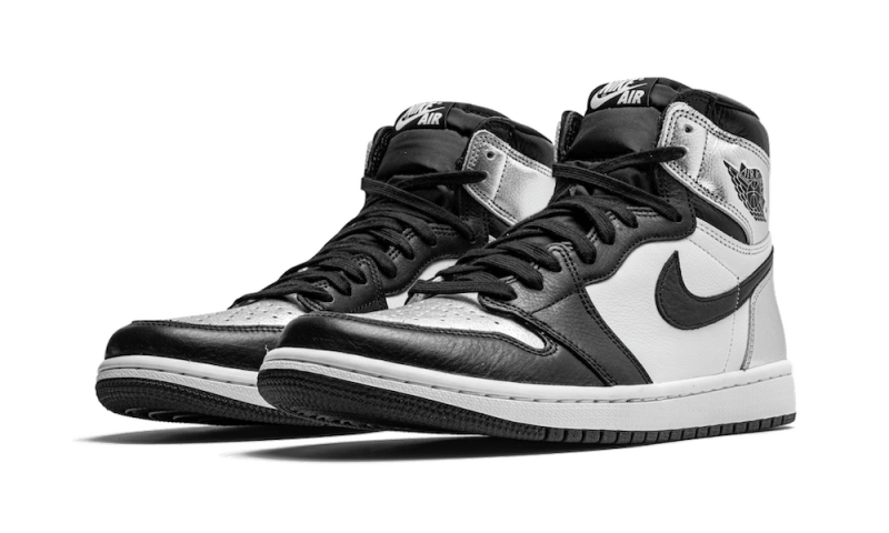 Air Jordan 1 Retro High Silver Toe - CD0461-001 | Addict Sneakers