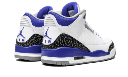 Blue air jordan 3 shop