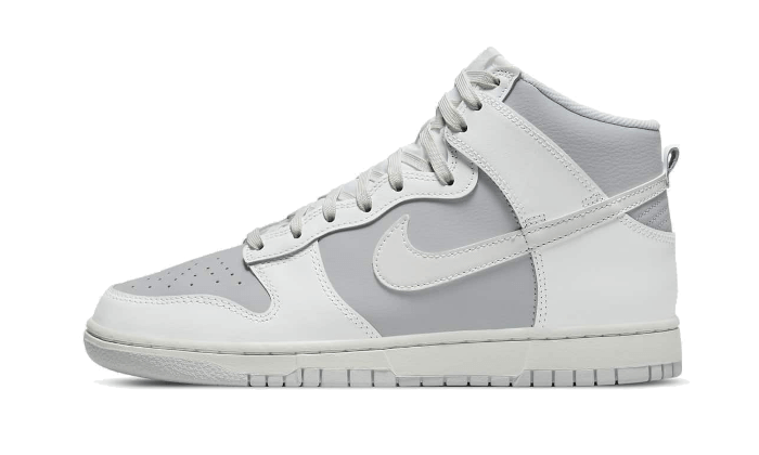 Nike Dunk High Retro Gray White