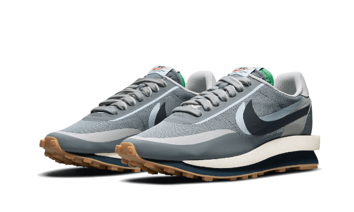 Nike LD Waffle Sacai Clot Cool Grey - DH3114-001 | Addict Sneakers