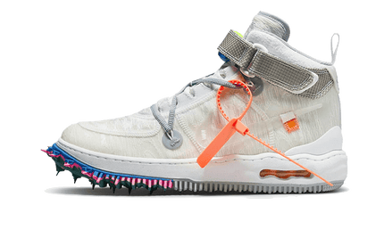 Nike Air Force 1 Mid Off White Clear White
