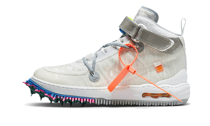 Nike Air Force 1 Mid Off White Clear White