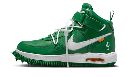 Nike Off White Air Force 1 Mid Sp Pine Green