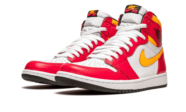 Nike Air Jordan 1 レッド/ホワイト/イエロー Nike Air Jordan 1 Retro High OG Light Fusion Red – InsideTheBox