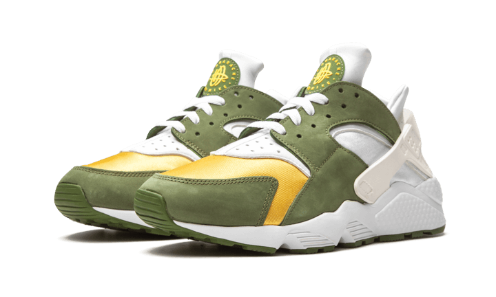 Nike Air Huarache Stussy Dark Olive 2021