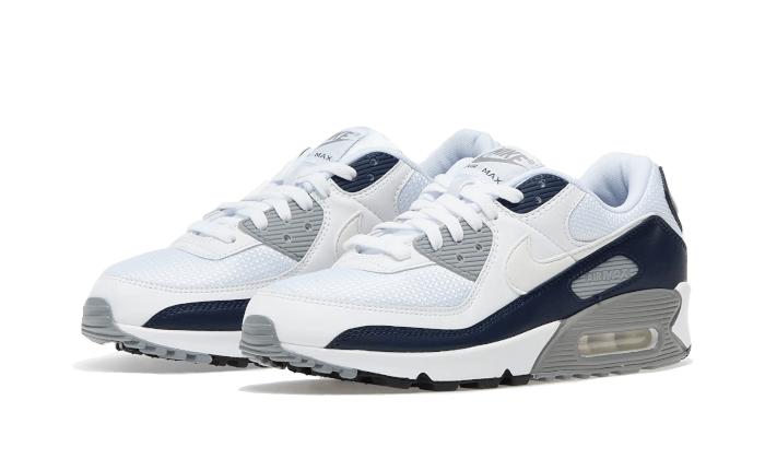Nike Air Max 90 White Grey Obsidian
