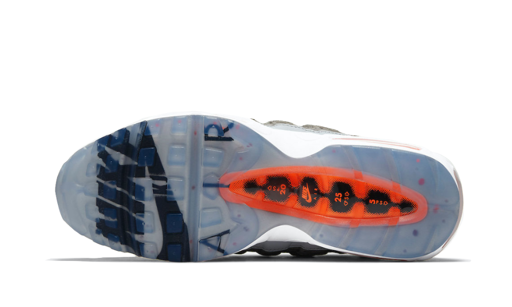 Nike Air Max 95 Kim Jones Total Orange Suchtige Turnschuhe Addict Sneakers