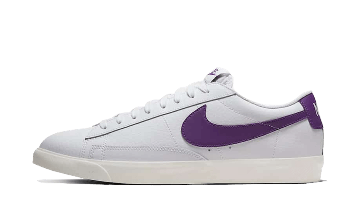 Nike Blazer Low Leather White Purple