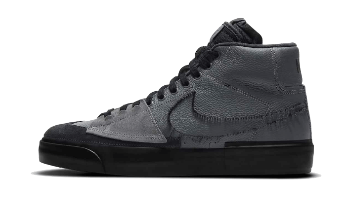 Nike SB Zoom Blazer Mid Edge Eisengrau Schwarz Süchtige