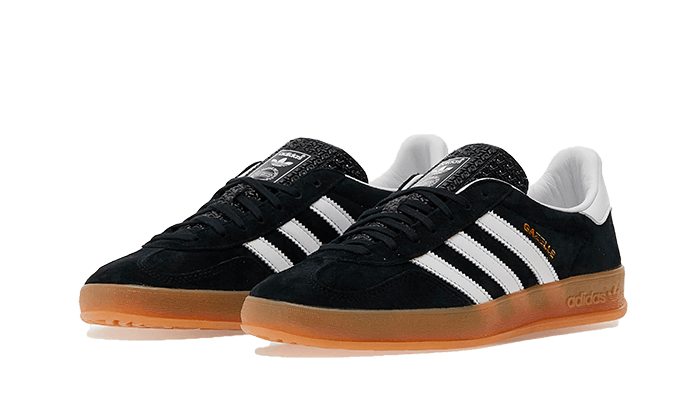 Adidas Gazelle Indoor Black White Gum | Addict Sneakers Adidas Gazelle Indoor Black White Gum | Addict Sneakers