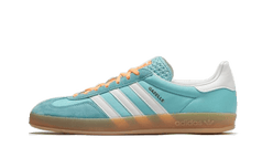 Adidas Gazelle Indoor Preloved Blue White Gum | Addict Sneakers Adidas Gazelle Indoor Preloved Blue White Gum | Addict Sneakers