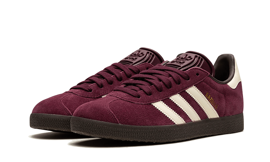 Adidas Gazelle Maroon Chalk White Addict Sneakers