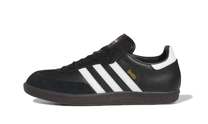 Adidas Samba Leder Schwarz WeiB Suchtige Turnschuhe Addict Sneakers