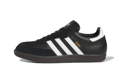 Adidas Samba Leder Schwarz Weiß