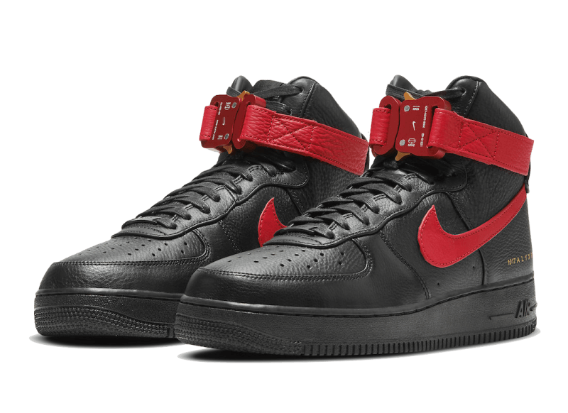 Nike Air Force 1 High Alyx Schwarz Universität Rot