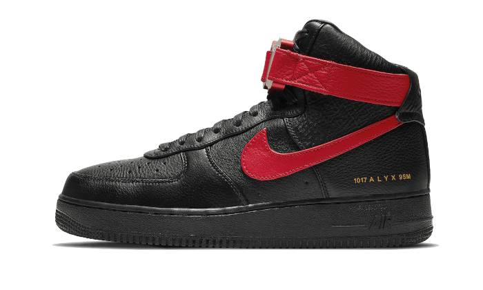 Nike Air Force 1 High Alyx Schwarz Universität Rot