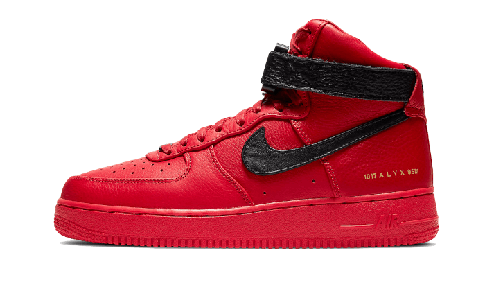 Nike Air Force 1 High Alyx University Red Black