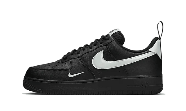 Nike Air Force Low Black Metallic Silver Addict Sneakers