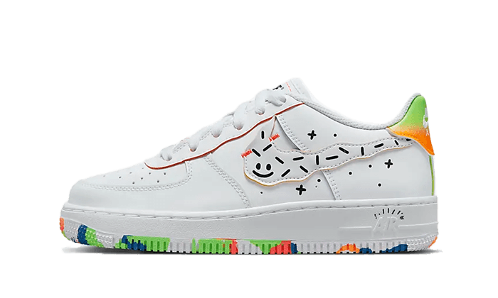 Nike Air Force Low Kids Drawing Addict Sneakers - Main Image