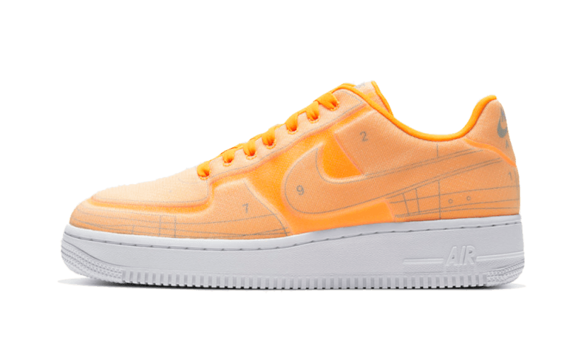 Nike Air Force Low Laser Orange Addict Sneakers - Main Image