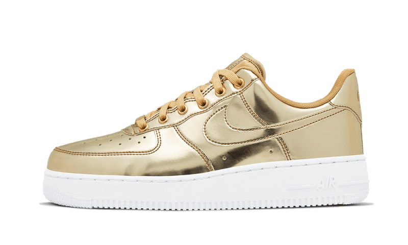 Nike Air Force 1 Low Metallic Gold Addict Sneakers