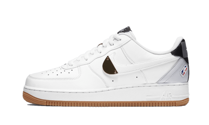Nike Air Force 1 Low Nba White Gray Gum 