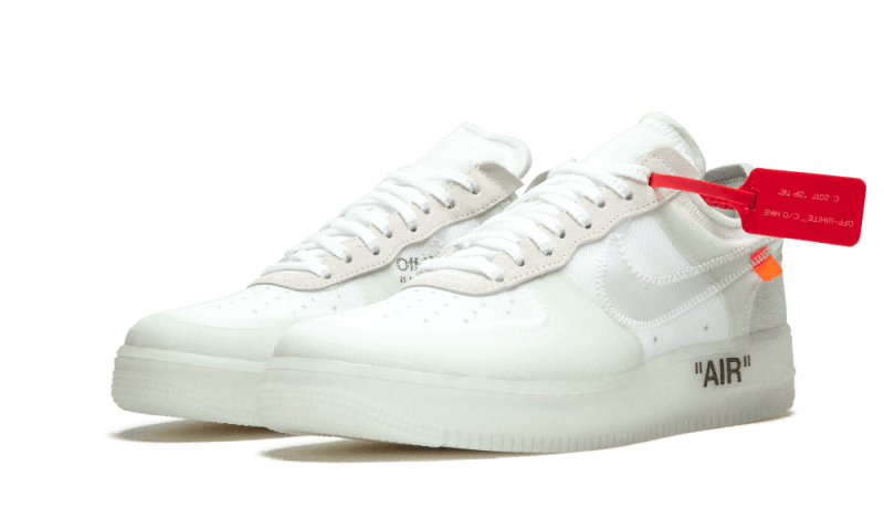Nike Air Force Off White The Ten Low Addict Sneakers
