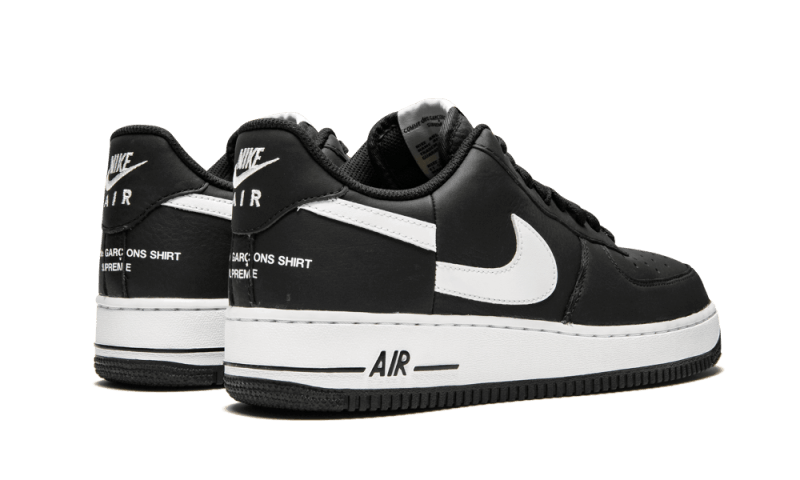 Nike Air Force 1 Low Split Swoosh Supreme X Comme Des Garcons