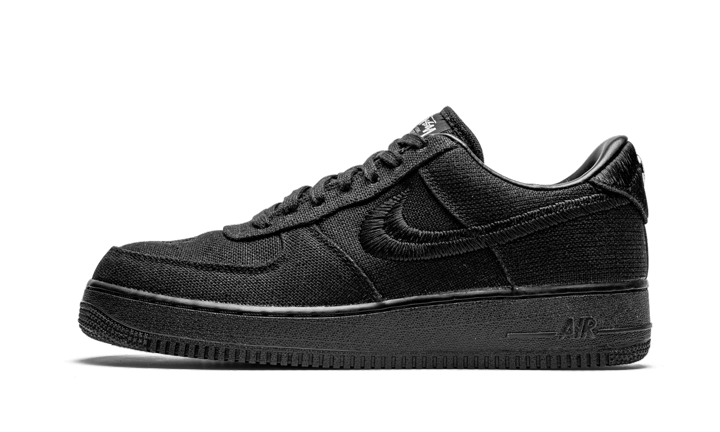 Nike Air Force 1 Low Stussy Black | Addict Sneakers