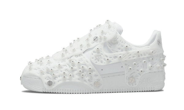 Nike Air Force Low Swarovski Triple White Addict Sneakers