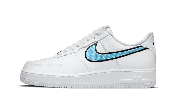 Nike Air Force 1 Low Weiß Blau Irisierend