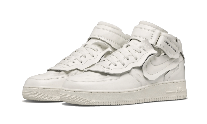 Nike Air Force 1 Mid Comme Des Garcons White