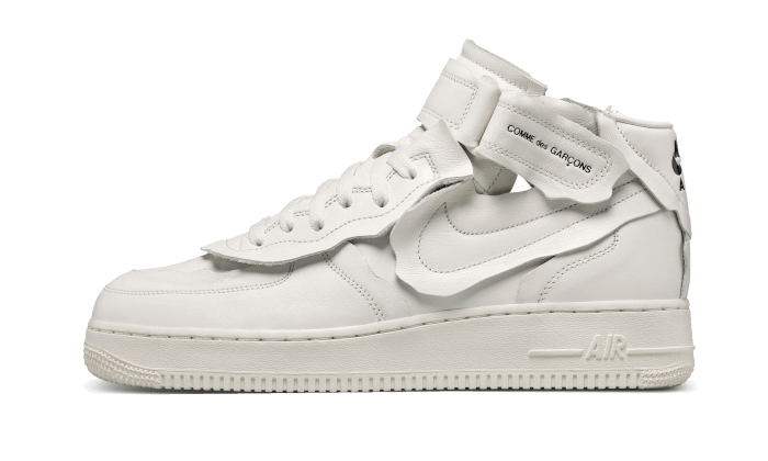 Nike Air Force 1 Mid Comme Des Garcons Weiß