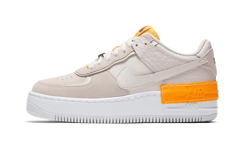Nike Air Force 1 Shadow Beige Orange Addict Sneakers