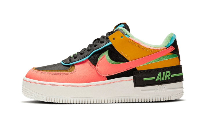 Nike Air Force Shadow Solar Flare Atomic Pink Addict Sneakers