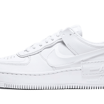 Nike Air Force 1 Shadow Triple White | Addict Sneakers