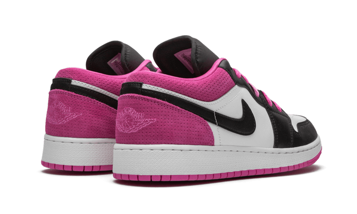 Air Jordan 1 Low Black Active Fuchsia