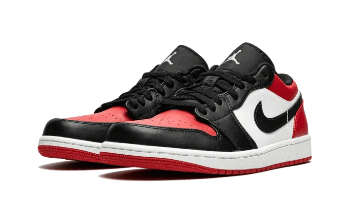 Air Jordan 1 Low Bred Toe - 553560-612 | Addict Sneakers