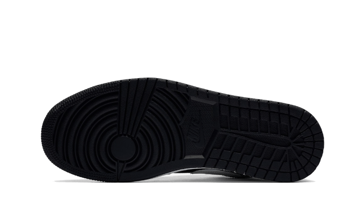 Air Jordan 1 Low Brushstroke Swoosh Black