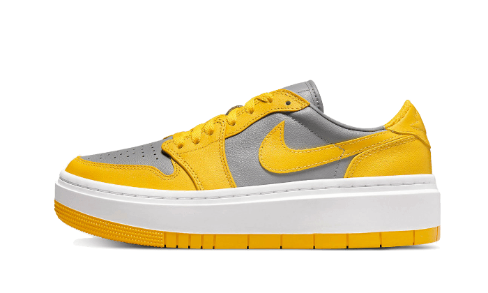 Air Jordan 1 Low Elevate Gelb Grau