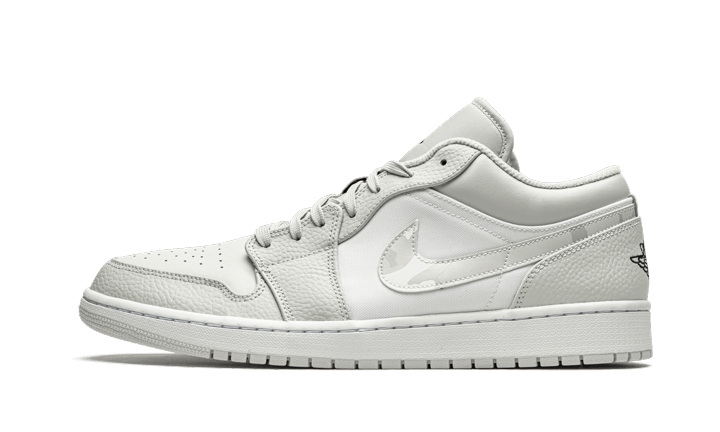 Air Jordan 1 Low Grau Camo Suchtige Turnschuhe Addict Sneakers