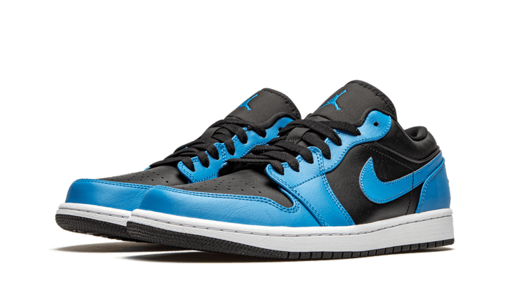 Air Jordan 1 Low Laser Blue Black 