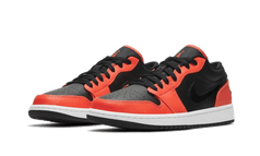 Nike Air Jordan Low Se Black Turf Orange Addict Sneakers