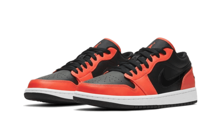 Nike Air Jordan 1 Low Se Black Turf Orange