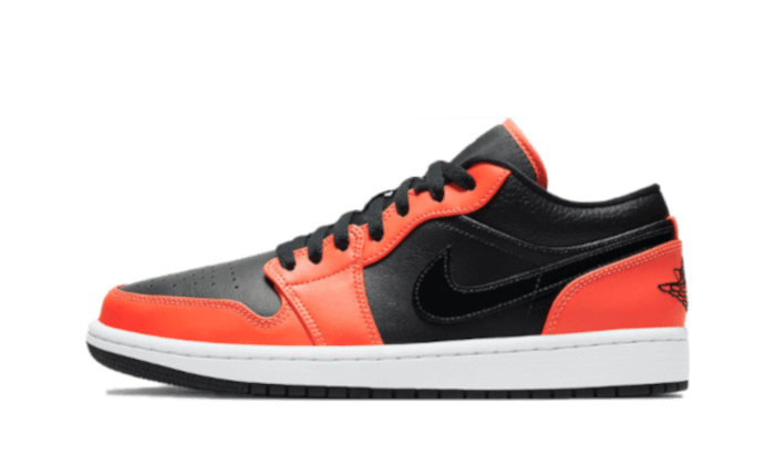 Nike Air Jordan 1 Low Se Black Turf Orange Suchtige Turnschuhe Addict Sneakers